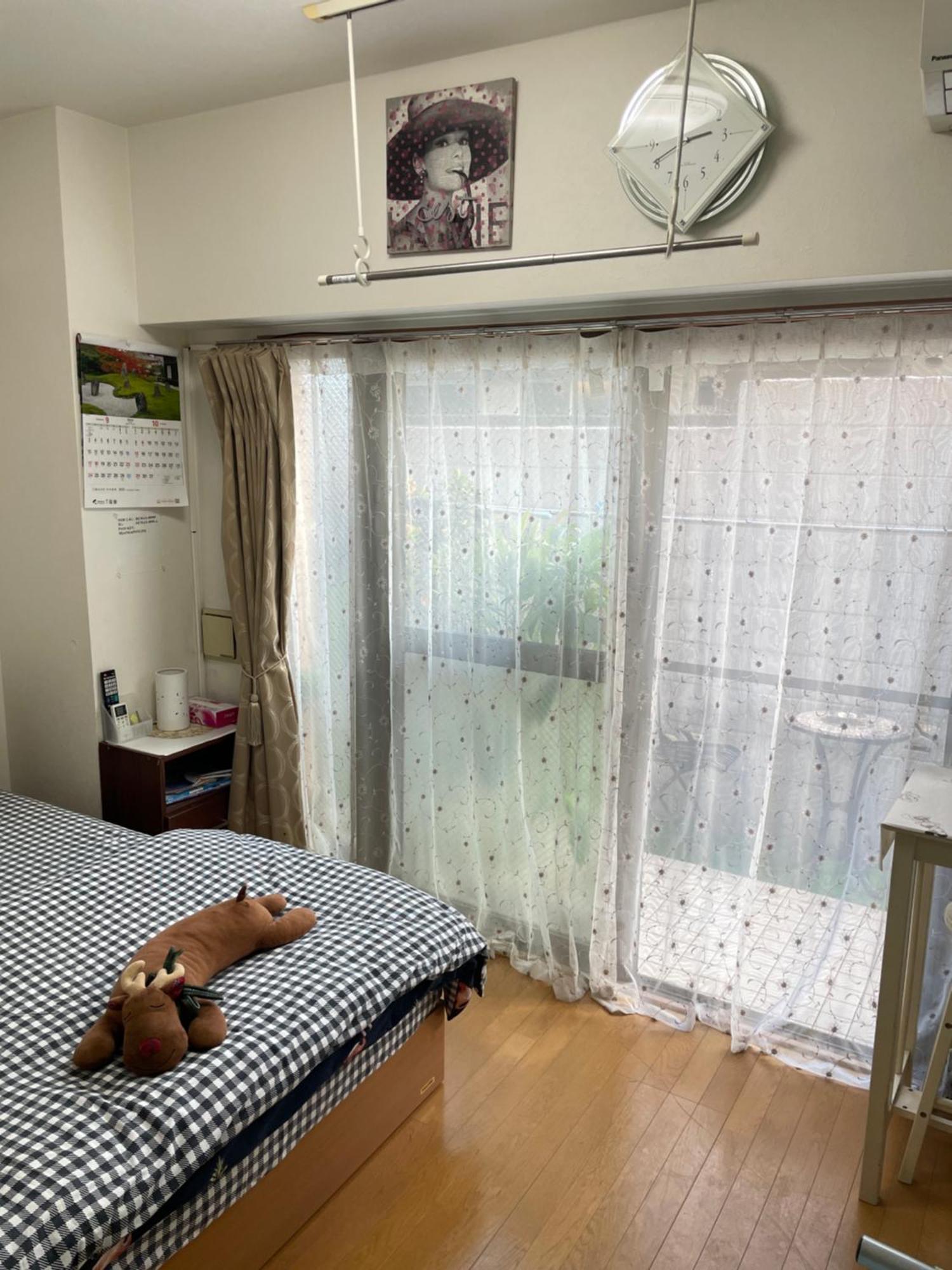 桜宿28 Square Meter King Size Bed With Sofa Bed, Garden アパート 東京都