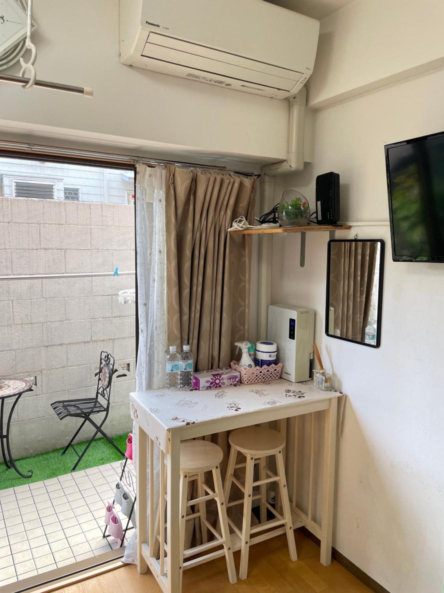 アパート 桜宿28 Square Meter King Size Bed With Sofa Bed, Garden 東京都